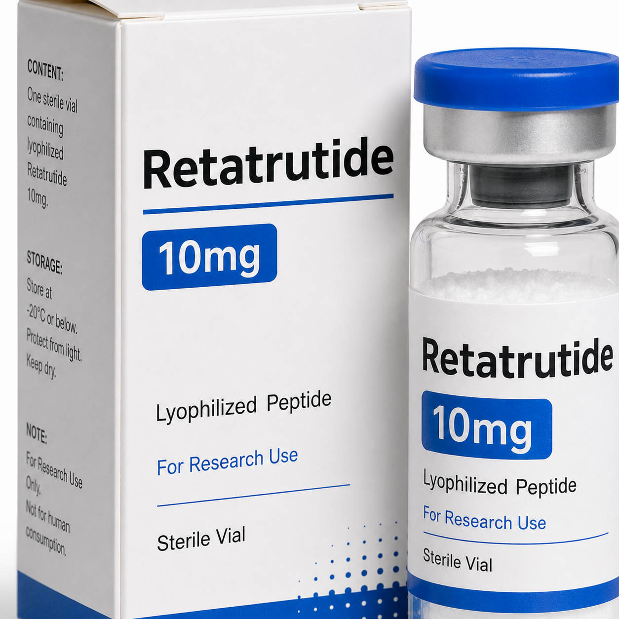 Retatrutide 10mg Vial - Image 3