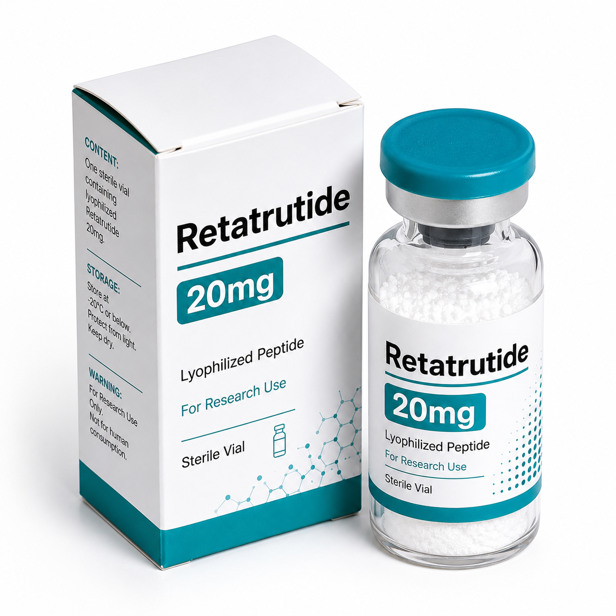 Retatrutide 20mg Vial - Image 2