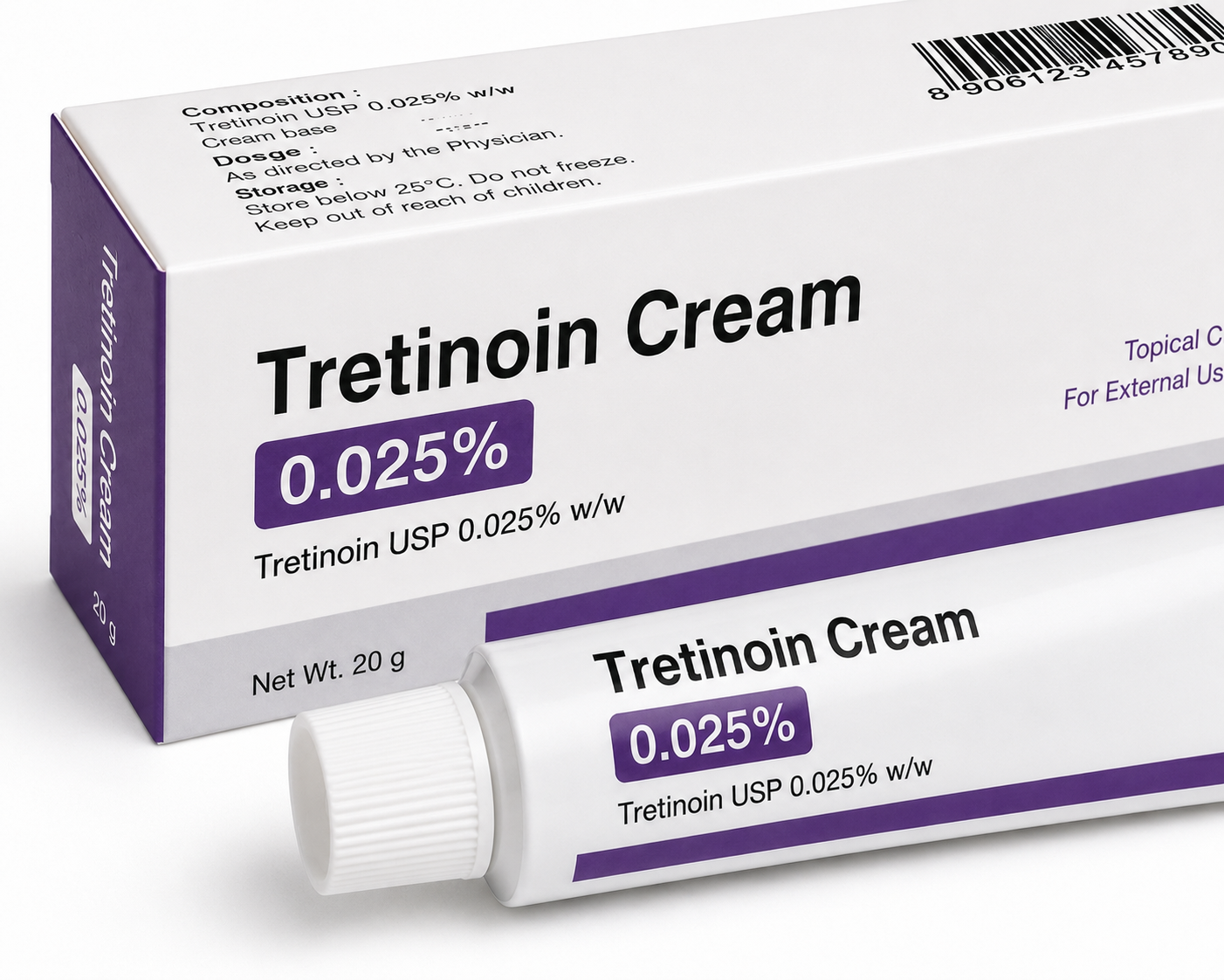 Tretinoin 0.025% — 20g Cream - Image 3